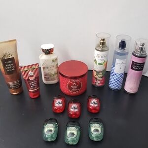 Bath & Body Works Red & Green Gift Set — Body Care Collection